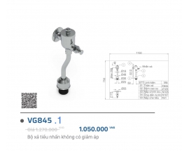 XẢ TIỂU CƠ VIGLACERA VG845.1