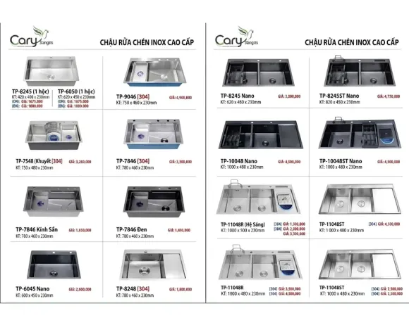CHẬU RỬA CHÉN
