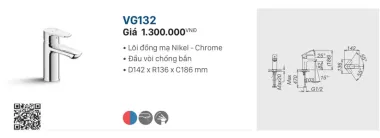 BỒN CẦU HAI KHỐI VIGLACERA VI77