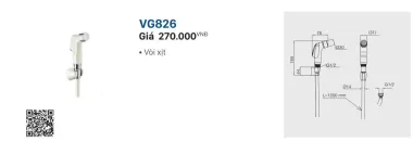 VÒI XỊT VIGLACERA VG826