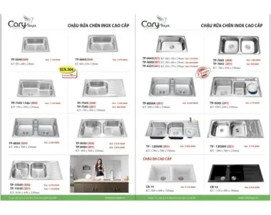 CHẬU RỬA CHÉN CARY ROYAL 2