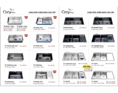 CHẬU RỬA CHÉN CARY ROYAL 4