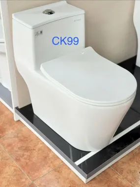 BỒN CẦU KHỐI THIÊN THANH LUX CK99 NẮP ÊM