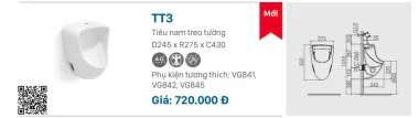 TIỂU NAM VIGLACERA TT3