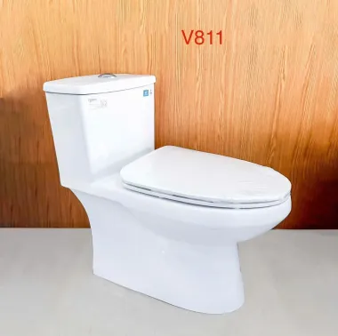 BỒN CẦU LIỀN KHỐI VIGLACERA V811 NẮP ÊM