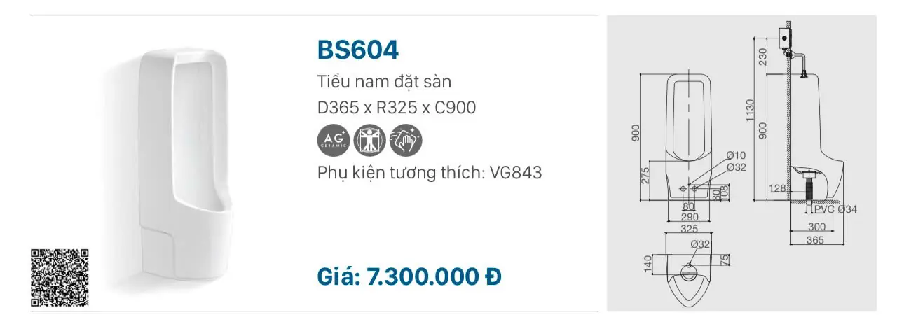 BỒN TIỂU VIGLACERA