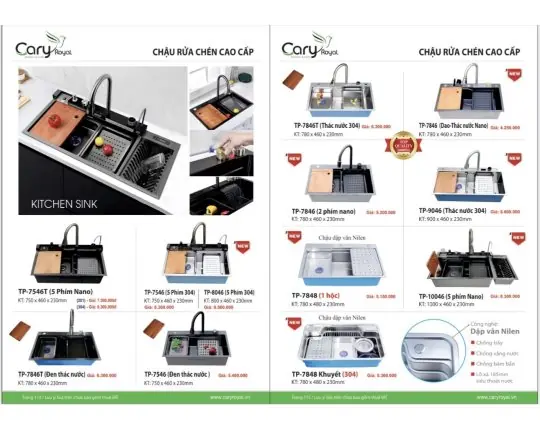 CHẬU RỬA CHÉN CARY ROYAL 1