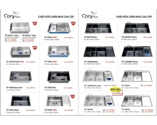 CHẬU RỬA CHÉN CARY ROYAL 4