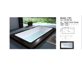 BỒN TẮM VIỆT MỸ 1781