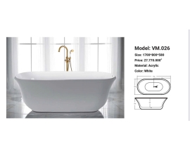  BỒN TẮM VIỆT MỸ VM710