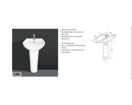 LAVABO + CHÂN ĐỨNG HC C05