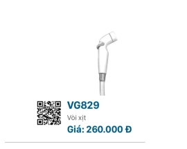 VÒI XỊT VIGLACERA VG829