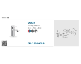 VÒI LABO NÓNG LẠNH VIGLACERA VG132