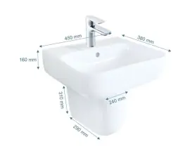 BỘ LAVABO TREO TƯỜNG 09