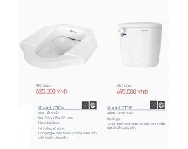 BỒN CẦU XỔM + KÉT TREO THIÊN THANH